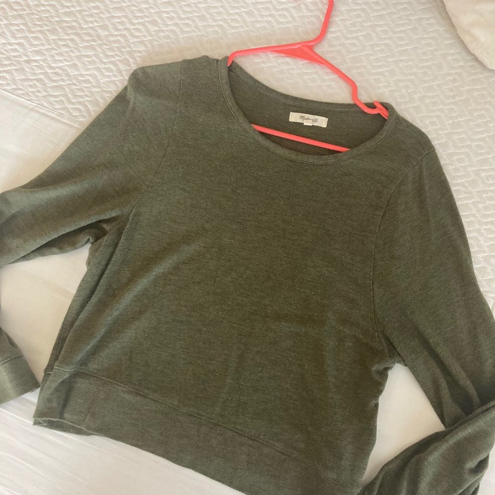 Madewell size small long sleeved shirt